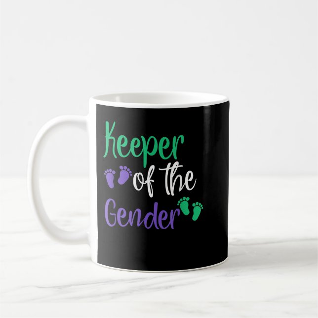 Mug Révéler le genre Purple et Gardien vert du genre R (Gauche)