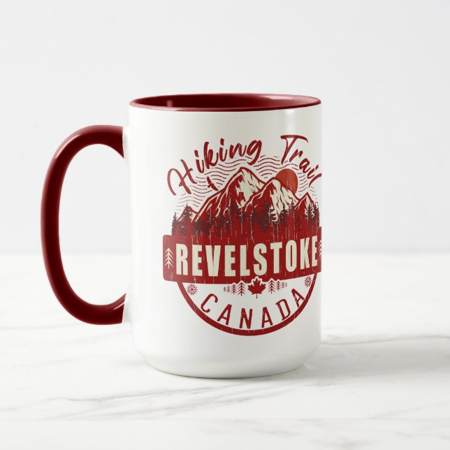 Mug Revelstoke Colombie-Britannique Canada (Gauche)