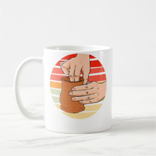 Mug Revendeur de poterie de fabrication de pot vintage