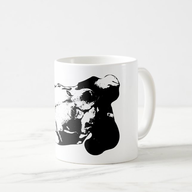 Mug Revendiqué avec amour (Devant droit)