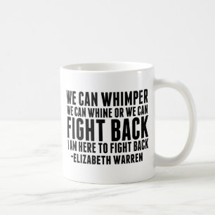Mug Revenir Elizabeth Warren Citation Féministe