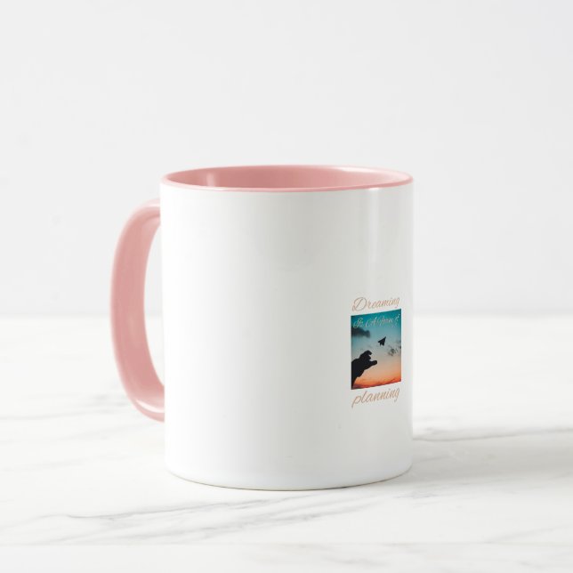Mug Rêver est une forme de planification Citation esth (Devant gauche)