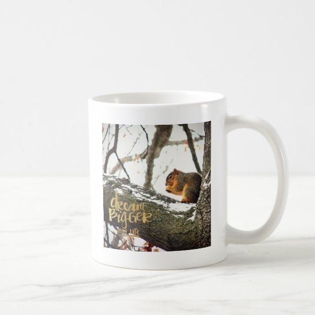 Mug Rêver plus grand que l'écureuil (Droite)