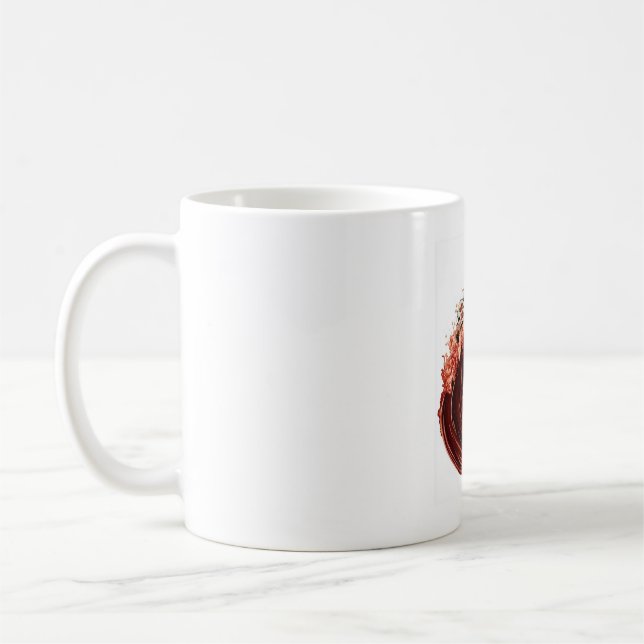 Mug Rêves de chat de sushi - Kitty de nourriture japon (Gauche)