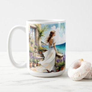 Mug Rêves de lavande au bord de la mer