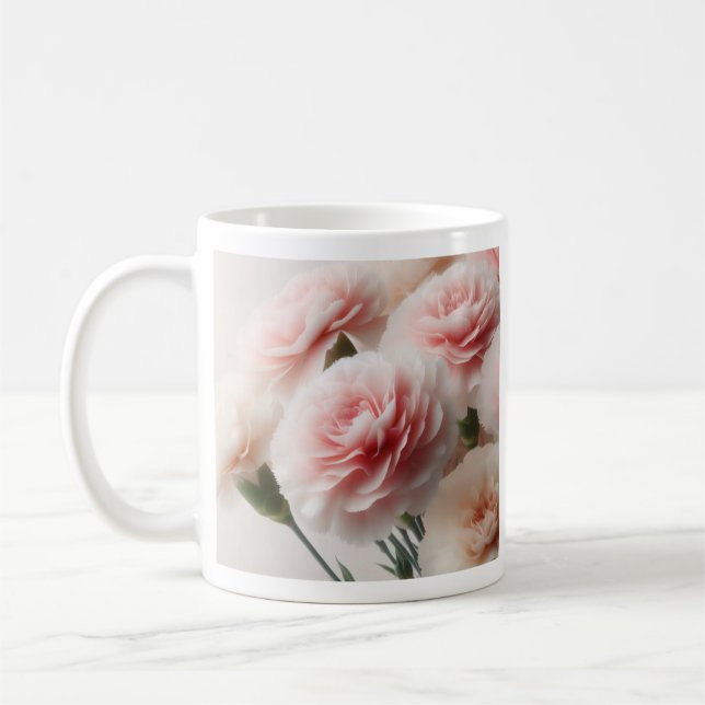 Mug Rêves de Œillet Rose (Gauche)