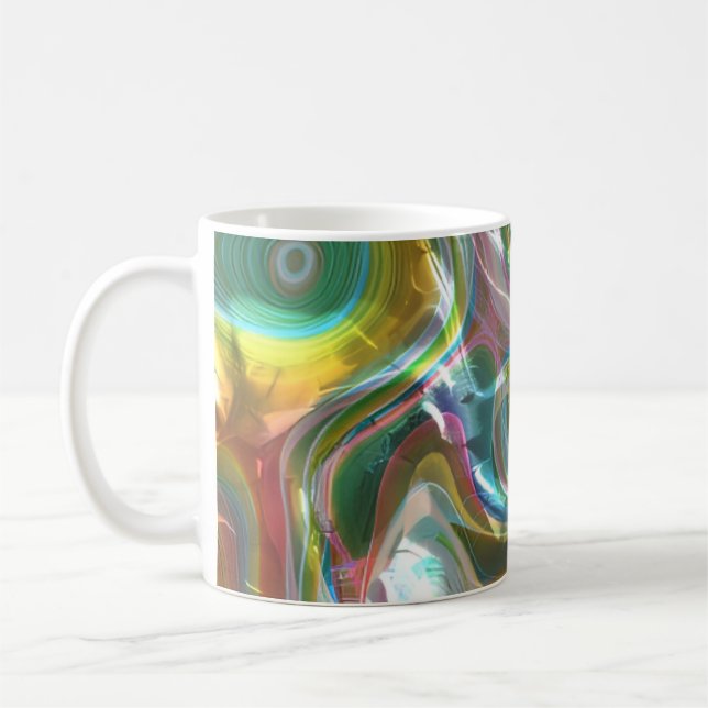 Mug Rêves de verre liquide lumineux (Gauche)