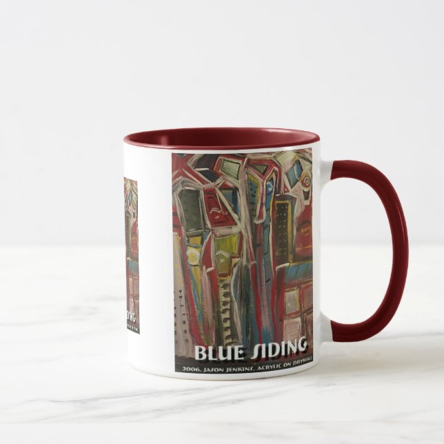 Mug revêtement bleu (Droite)