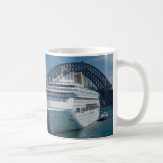 Mug Revêtement de passager d'Oriana sur son premier