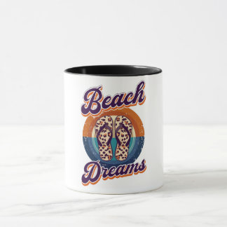 Mug rêveur de plage