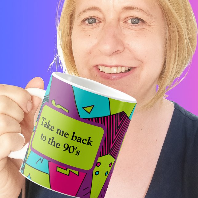Mug Reviens aux années 90 - 90 bébé (Créateur téléchargé)