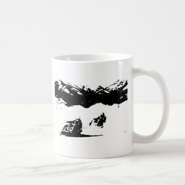 Mug Révolte de emballage de Snowmobile (Droite)