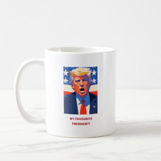 Mug Révolution du discours de Trump - La lutte des mèm (Gauche)