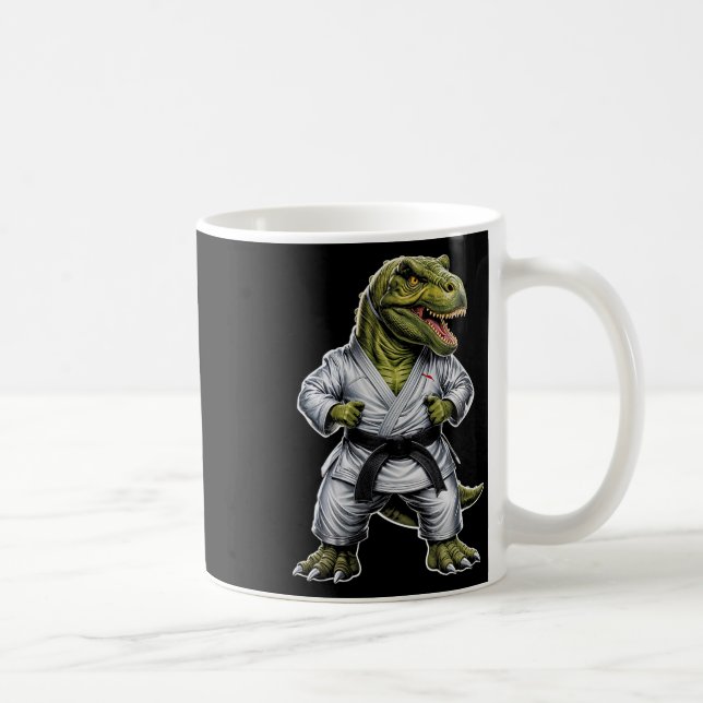 Mug Rex Arts Martiaux Dinosaure Karaté Jiu-jitsu Ninja (Droite)