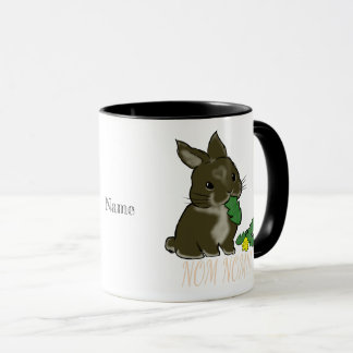 Mug Rex bunny eats