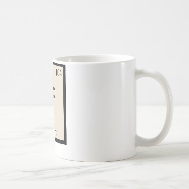 Mug Rf - Tableau périodique de chimie de fromage de (Droite)