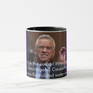 Mug RFK dit : Ne buvez pas ce café ! 