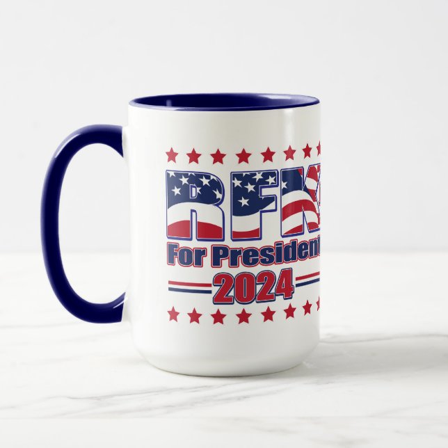 Mug RFK pour président (Gauche)