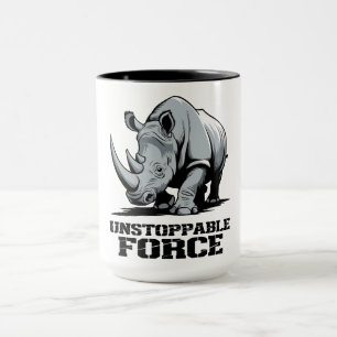 Mug Rhino incassable : Force et puissance déchaînées