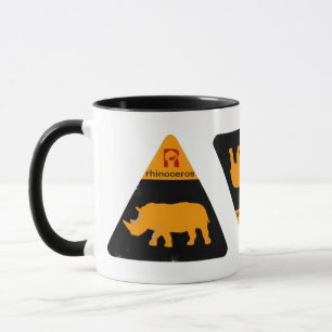 Mug rhinoceros
