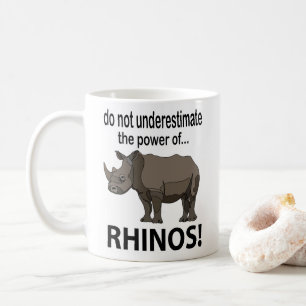 Mug Rhinocéros Animal Drôle Rhinocéros