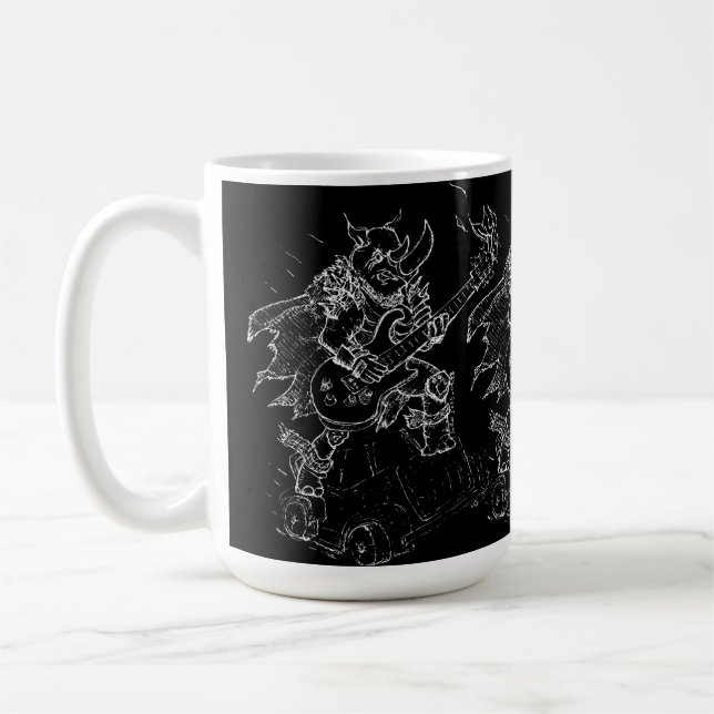 Mug Rhinocéros en roue libre (Gauche)