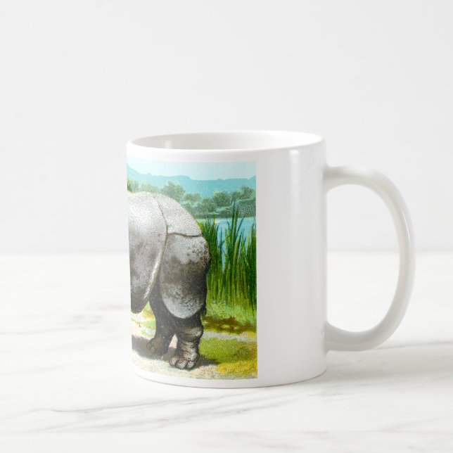 Mug Rhinocéros indien (Droite)