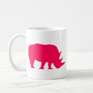Mug Rhinocéros rose