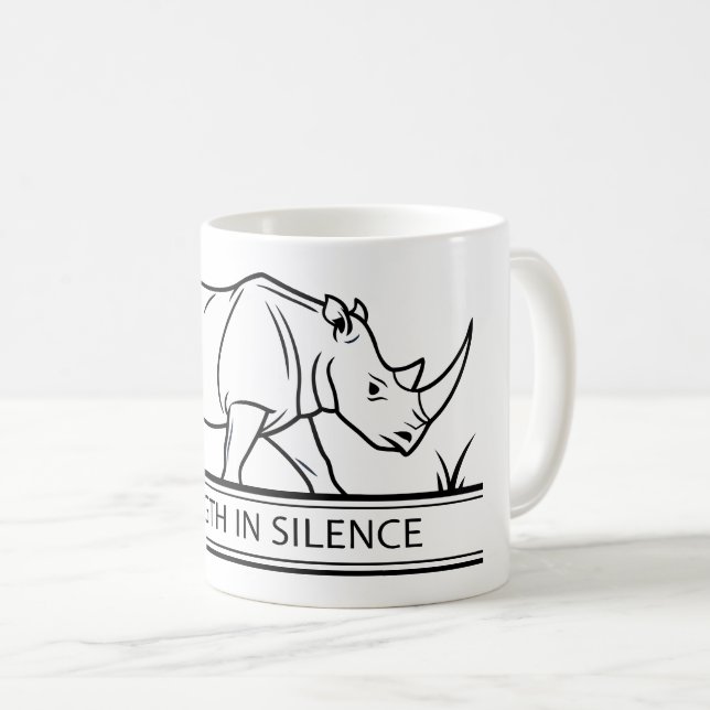 Mug Rhinoceros - Strength In Silence (Devant droit)