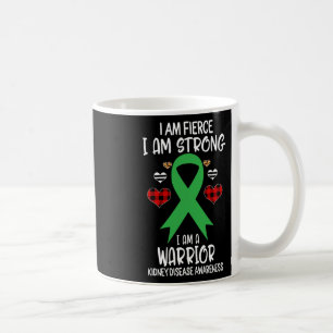 Mug Ribbon de sensibilisation aux maladies du rein Je