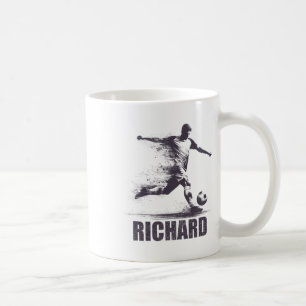Mug Richard Football Garçons Personnalisé Prénom Richa