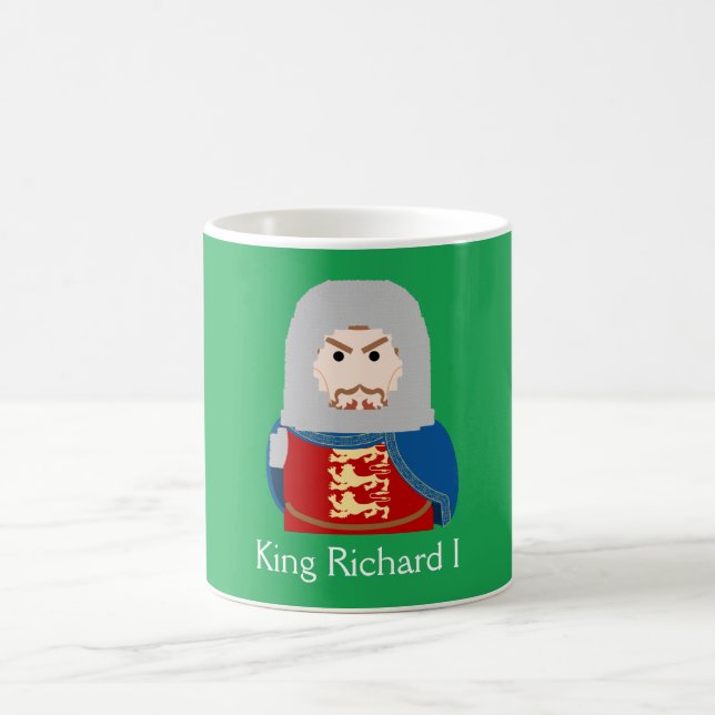 Mug Richard I (le coeur de Lion) Roi d'Angleterre (Centre)