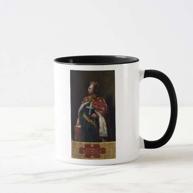 Mug Richard I le roi d'Angleterre de Lionheart, 1841 (Droite)