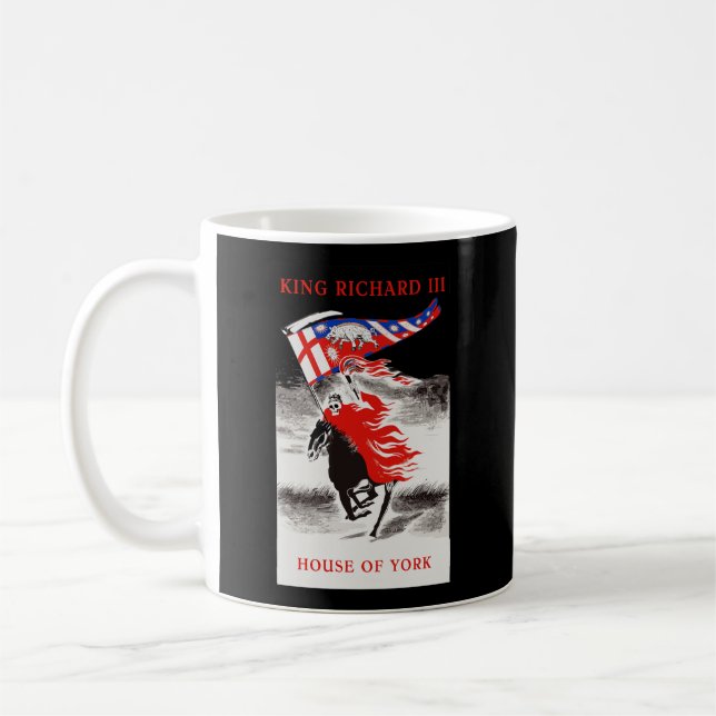 Mug Richard Iii La Guerre De La Maison Rose De York Mo (Gauche)
