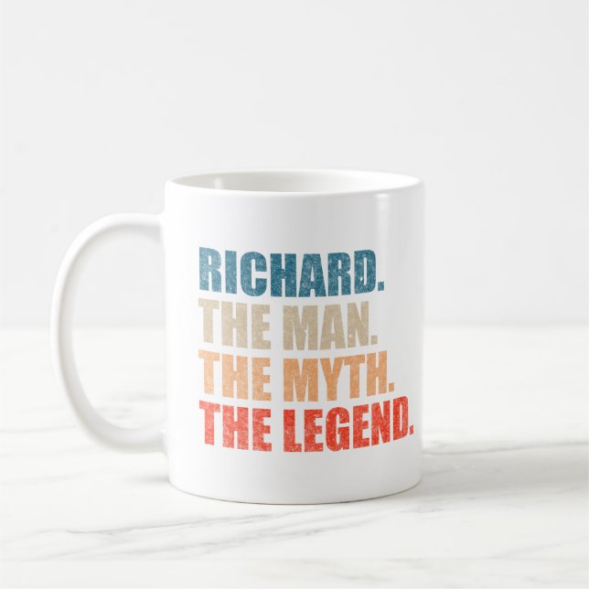 Mug Richard L'Homme Le Mythe La Légende (Gauche)