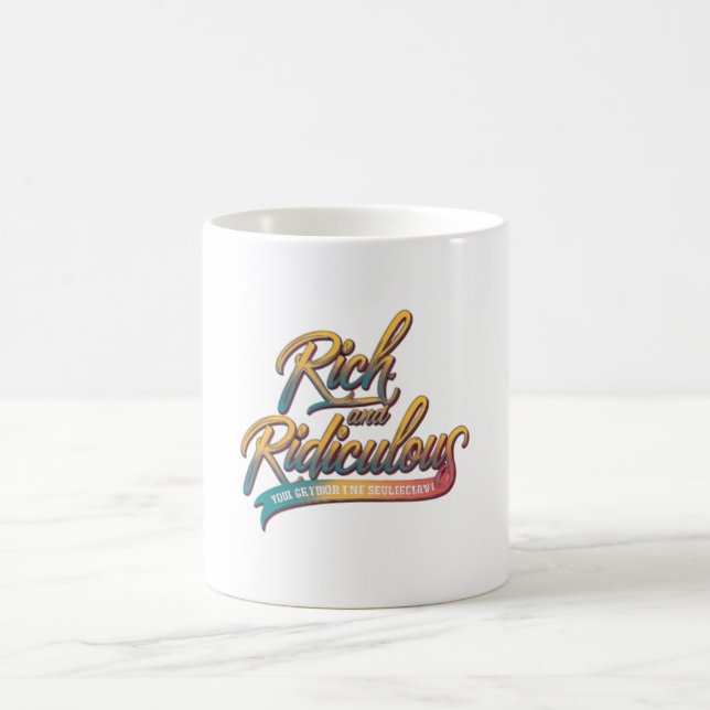 Mug Riche et ridicule (Centre)