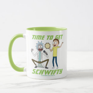 Mug RICK ET MORTY™  Il Est Temps D'Obtenir Schwifty