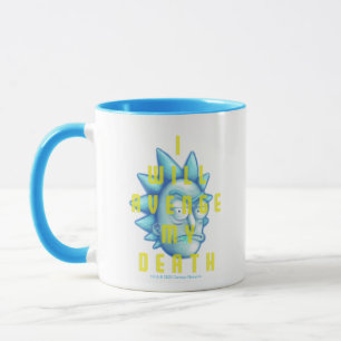 Mug RICK ET MORTY™  Je Vais Vivre Ma Mort