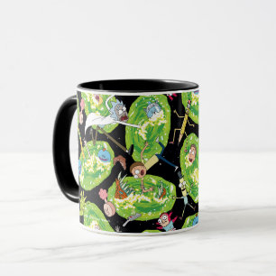 Mug RICK ET MORTY™  Motif des portails en panne