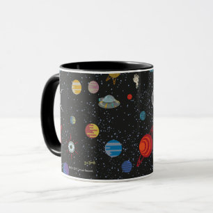 Mug RICK ET MORTY™  Motif spatial