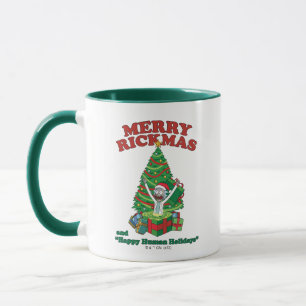Mug Rick et Morty Portail Rick Merry Rickmas
