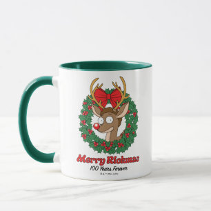 Mug Rick et Morty Reindeer Morty Merry Rickmas