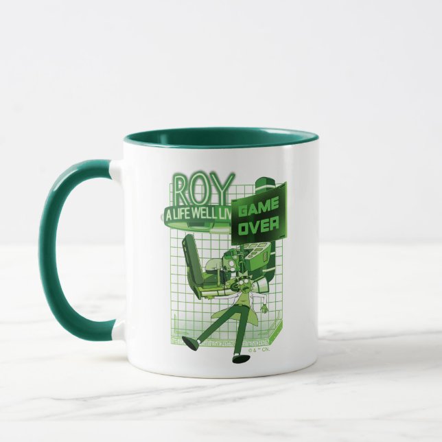 Mug RICK ET MORTY™ | Roy Une Vie Bien Vécue (Gauche)