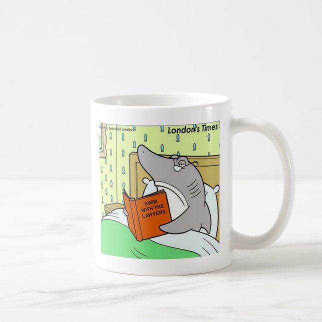 Mug Rick London Caricatures Requin Drôle (Droite)