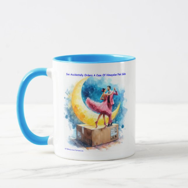 Mug Rick London Salsa Rose Himalayen Drôle  (Gauche)