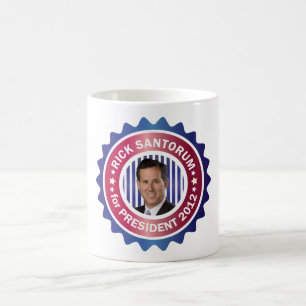 Mug Rick Santorum à la présidence 2012