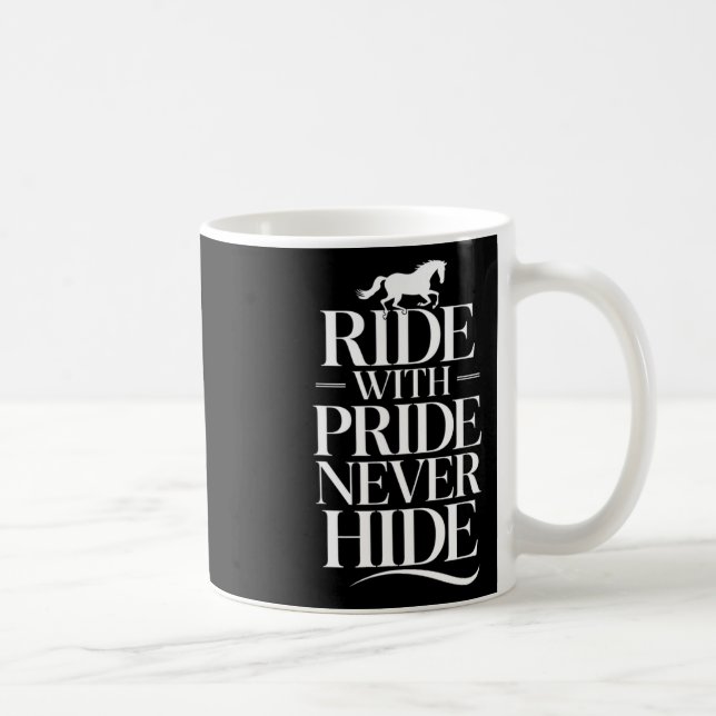 Mug Ride Avec Jamais Caché Equestrians &amp; Cheval Lo (Droite)