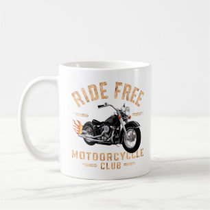 Mug Ride Gratuit - Club de moto Vintage