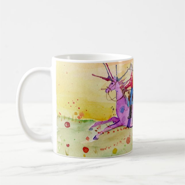 Mug Riding into Eternity (Gauche)