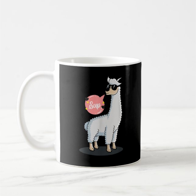 Mug Rien de dramatique Lama amateur d'animaux Incroyab (Gauche)